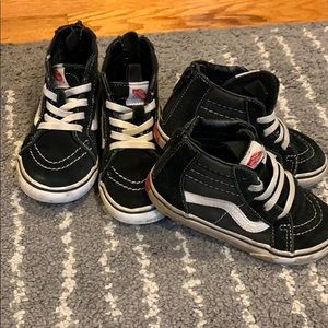 Kids high top vans